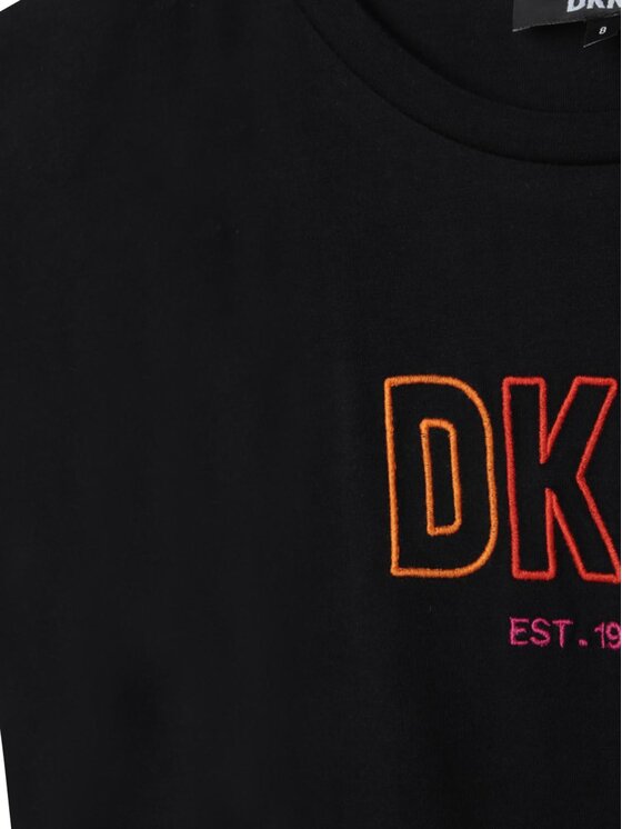 DKNY DKNY T-särk D35S82 S Must Regular Fit