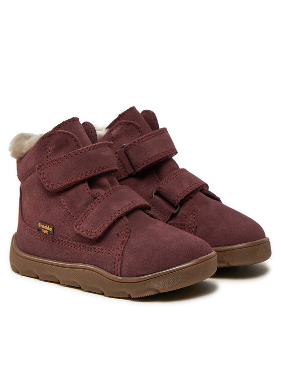 Froddo Froddo Zimske čizme Zeru Tex Furry Barefoot G2110149-5 S Crvena