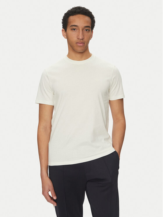 Liu Jo Tričko QA5145 J4819 Biela Regular Fit