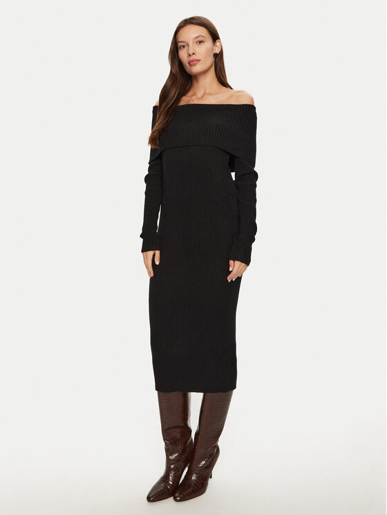 ONLY ONLY Kootud kleit Katia 15344233 Must Slim Fit