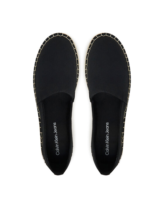 Calvin Klein Jeans Calvin Klein Jeans Espadryle Flatform Esdparille Mg/Hdw YW0YW01737 Czarny