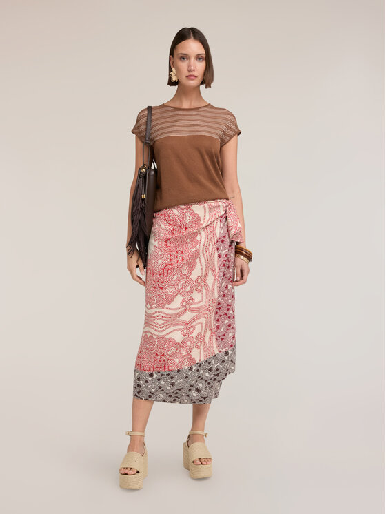 Motivi Motivi Maglione M303W004018N022 Marrone Over Fit