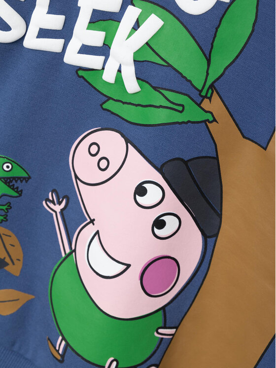 NAME IT NAME IT Bluza PEPPA PIG Never 13231080 Niebieski Regular Fit