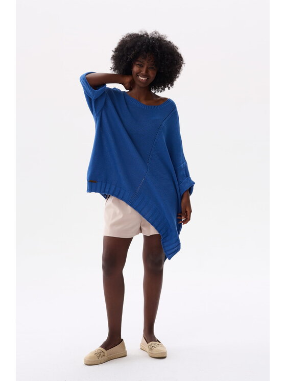 Sweter blue shadow, Niebieski, Gustti