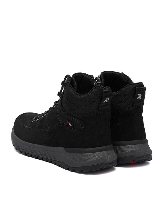 Rieker Rieker Schnürschuhe CEO-U0174-00 Schwarz