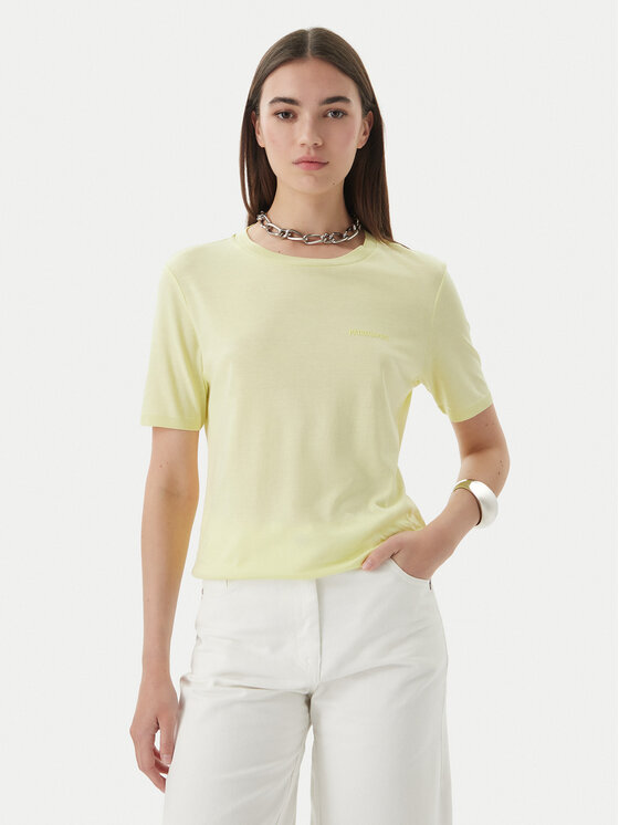Patrizia Pepe Patrizia Pepe T-shirt 2M4542/J419-Y841 Giallo Regular Fit
