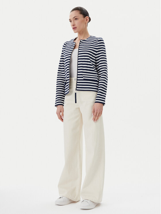 Olsen Olsen Kardigán 15001601 Sötétkék Regular Fit