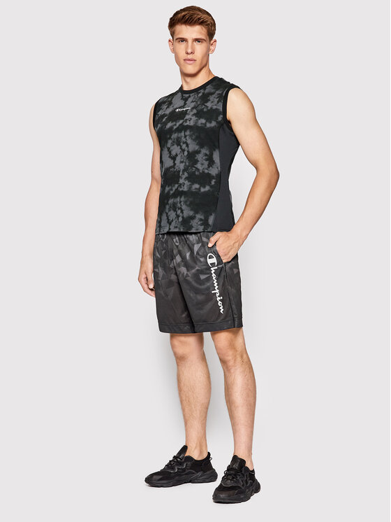 Pantaloncini sportivi 217119 Nero Athletic Fit