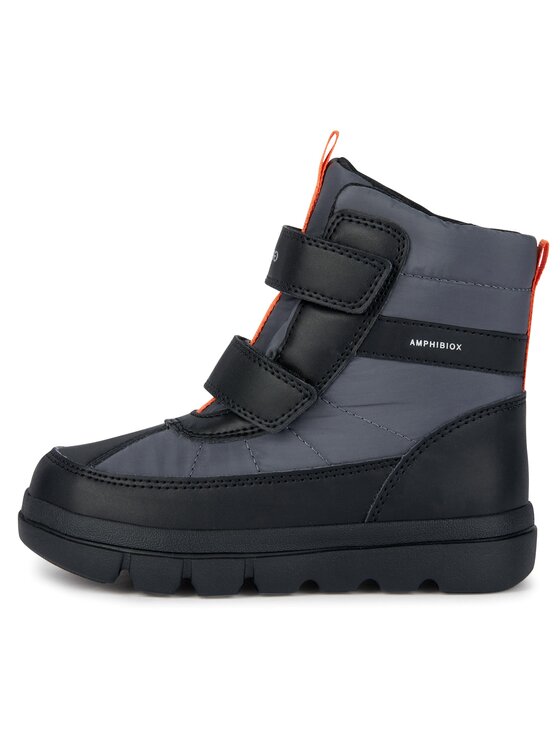 Geox Geox Μπότες Χιονιού J Willaboom Boy B Ab J36LFB 0FU54 C0005 S Μαύρο
