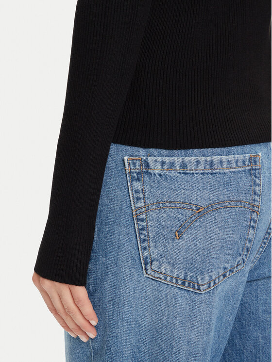 Vero Moda Vero Moda Пуловер Siljerib 10336674 Черен Slim Fit