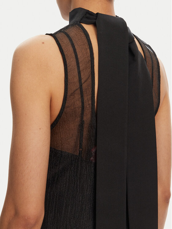 STAUD STAUD Estélyi ruha Albee R25R2209OZ Fekete Regular Fit