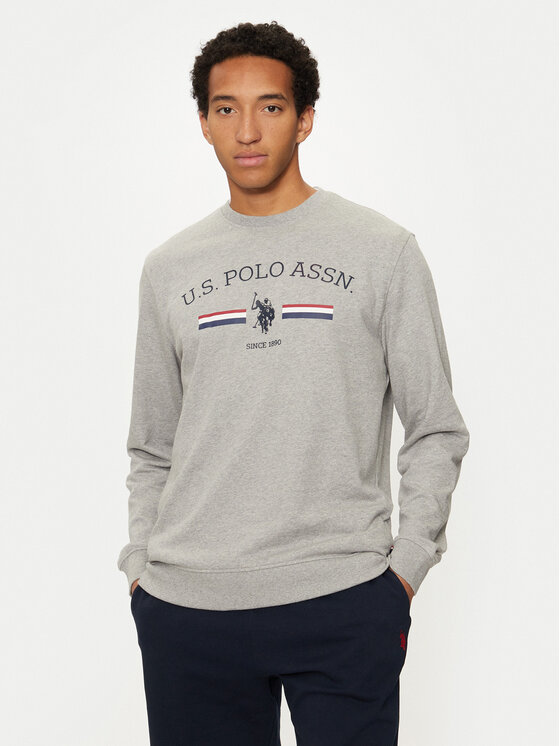U.S. Polo Assn. U.S. Polo Assn. Суитшърт MUP1660 Сив Regular Fit