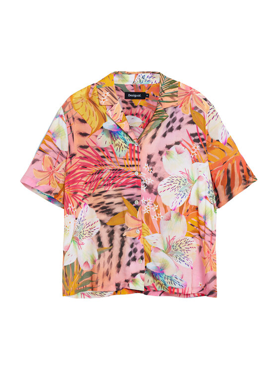 Desigual Desigual Košile Nasau 26SWCW34 Barevná Regular Fit