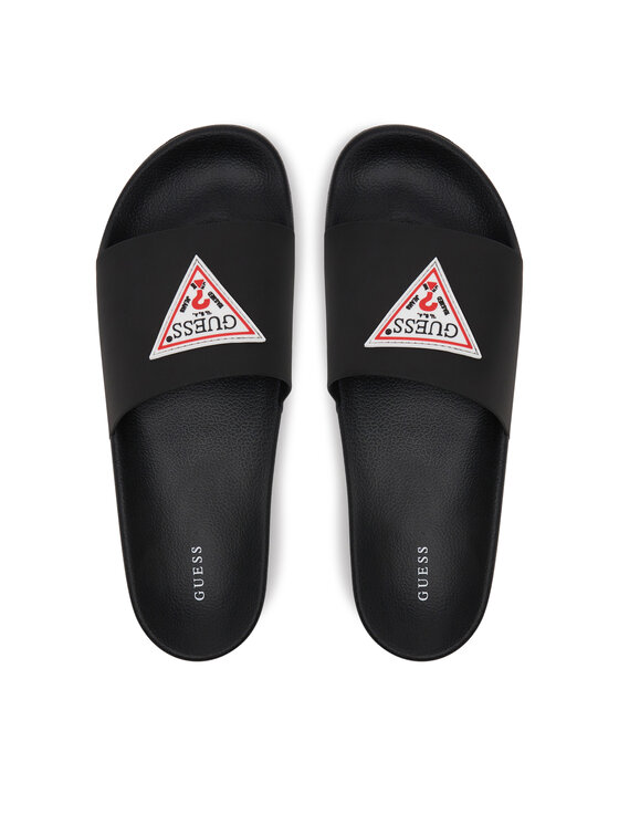 Guess Guess Şlapi FMJTOT ELL19 Negru
