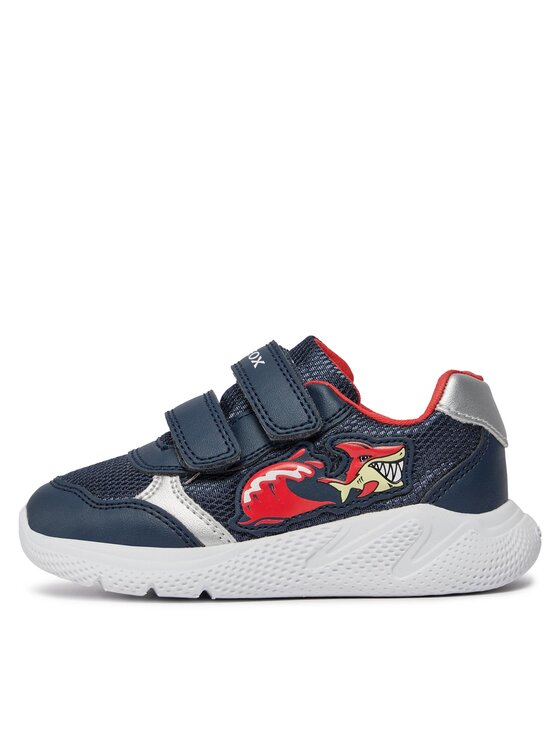 Geox Geox Sneakersy B Sprintye Boy B454UA 01454 C0735 S Tmavomodrá