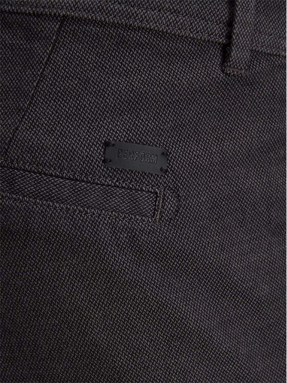 TeeShoppen TeeShoppen Chinosy 'Perform Collection' Szary Slim Fit