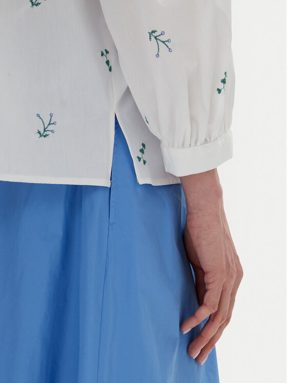 Weekend Max Mara Weekend Max Mara Koszula Gilly 2515111132 Biały Relaxed Fit