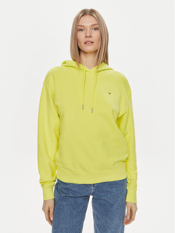 Női Pulóver Tommy Hilfiger, Méret: S, Sárga, Flag WW0WW41245