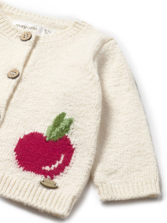 Mayoral Mayoral Cardigan 2332 Écru Regular Fit