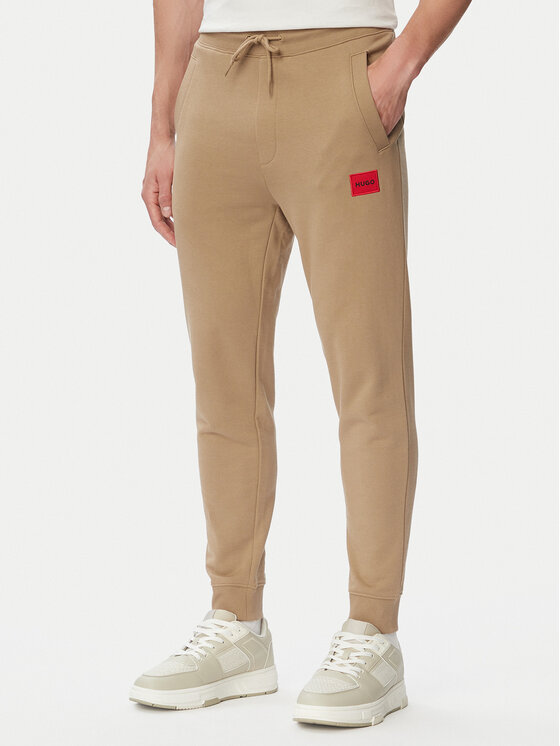 HUGO Pantaloni trening Doak212 50447963 Bej Regular Fit