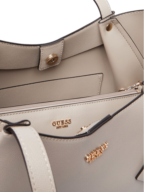 Guess Guess Дамска чанта Amorette HWBG78 98240 Светлобежов