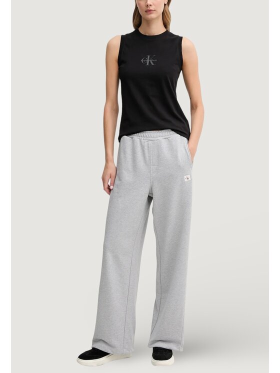 Calvin Klein Jeans Calvin Klein Jeans Sportinės kelnės A- FRENCH TERRY BADG Pilka French Fit