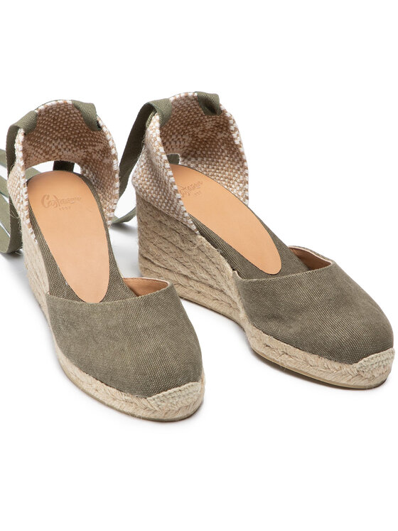 Castañer Castañer Espadryle Carina/6/002 21644-414 Zielony