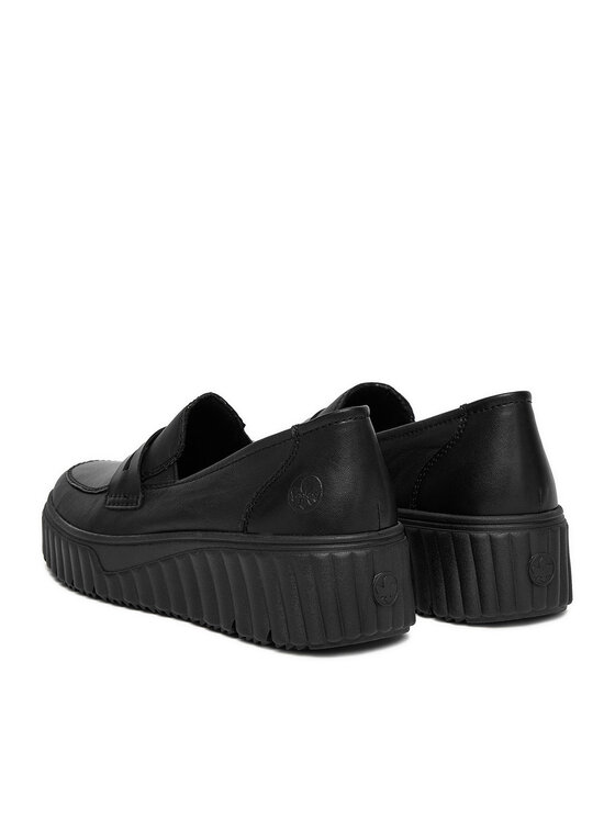 Rieker Rieker Pusbačiai N2562-00 Juoda