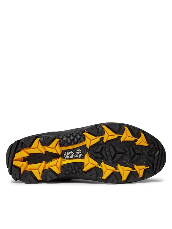 Jack Wolfskin Jack Wolfskin Trekking čevlji Vojo 3 Texapore Mid M 4042462 Črna