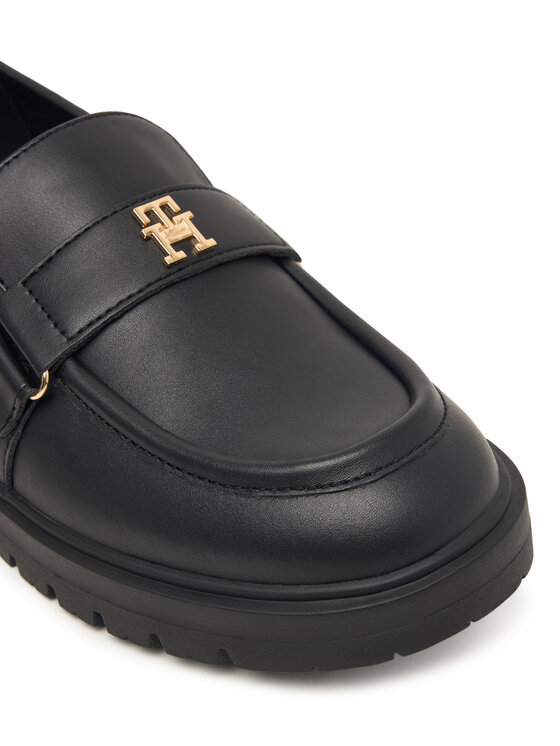 Tommy Hilfiger Tommy Hilfiger Loafersy T3A4-35141-1355999 S Černá