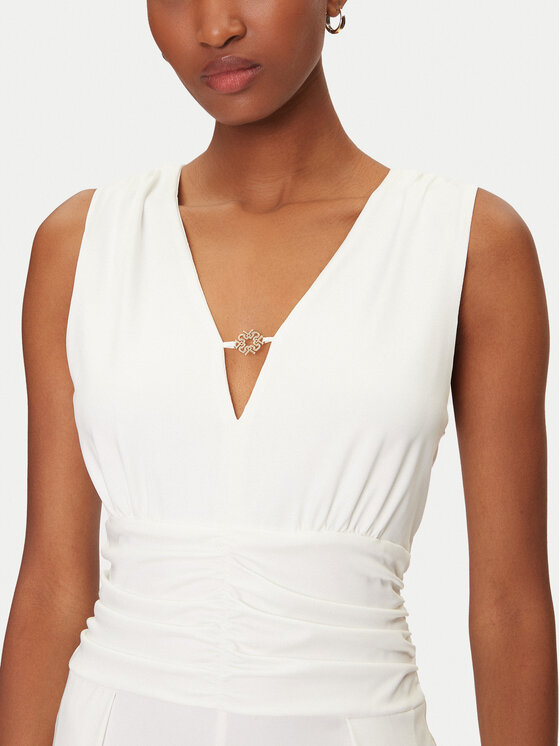 Rinascimento Rinascimento Jumpsuit CFC0019930002 Weiß Regular Fit
