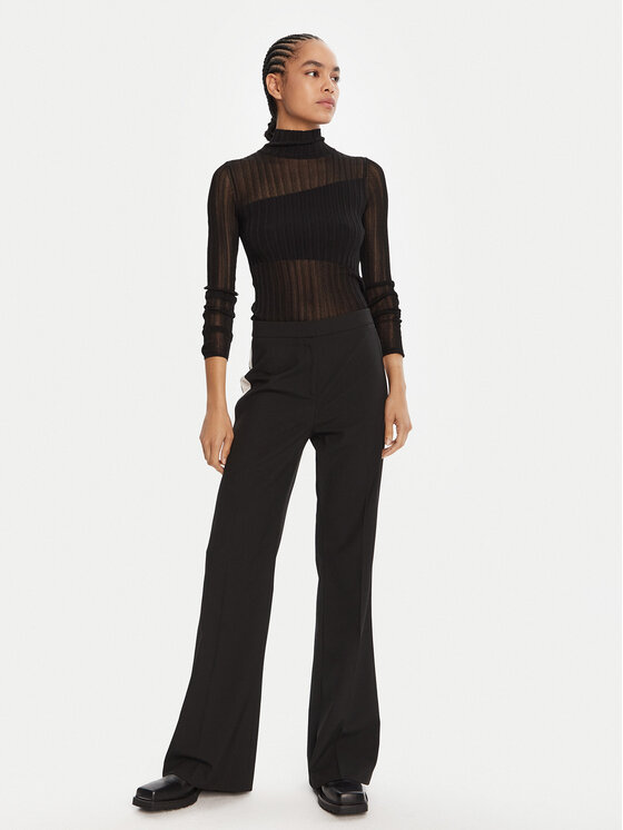 HUGO HUGO Džemper Siclamino 50542650 Crna Slim Fit
