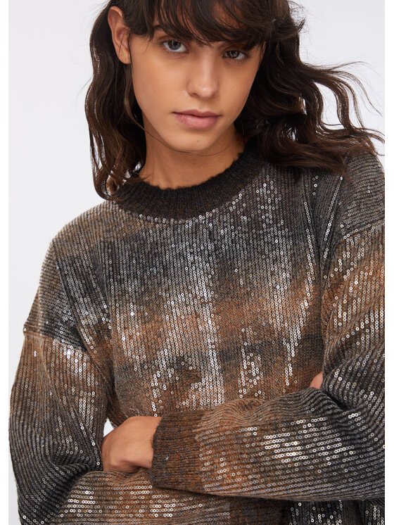 Liu Jo Liu Jo Maglione MF5380MA14RS9472 Marrone Regular Fit