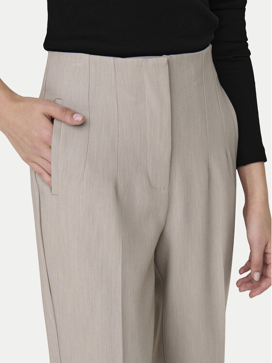 ONLY ONLY Chino kalhoty Raven 15298565 Béžová Regular Fit
