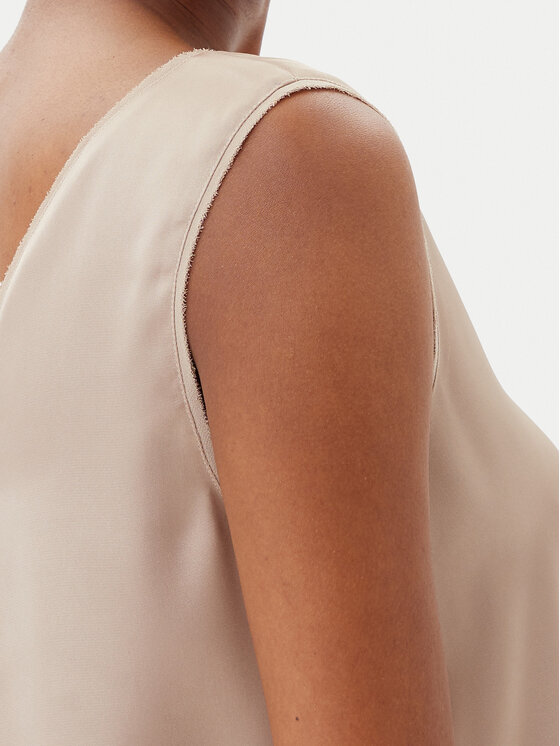 Marella Marella Blúz Lien 2515161092 Ekru Regular Fit