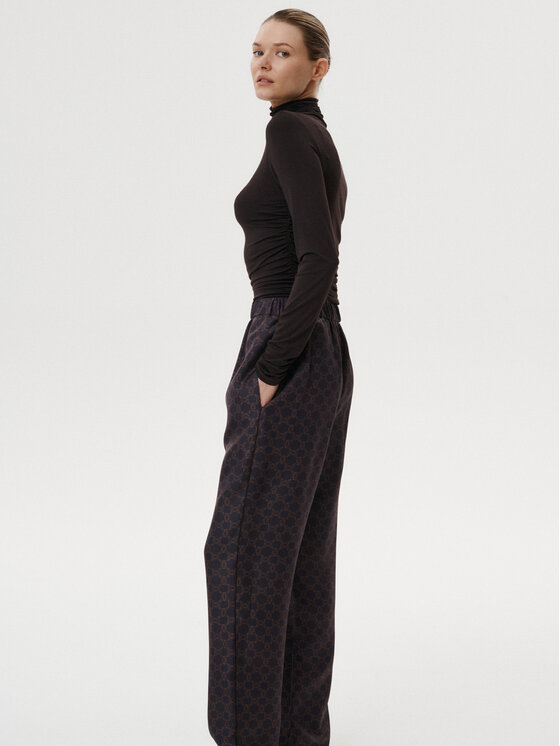 MARI PRETI MARI PRETI Dolcevita Lisara Marrone Regular Fit