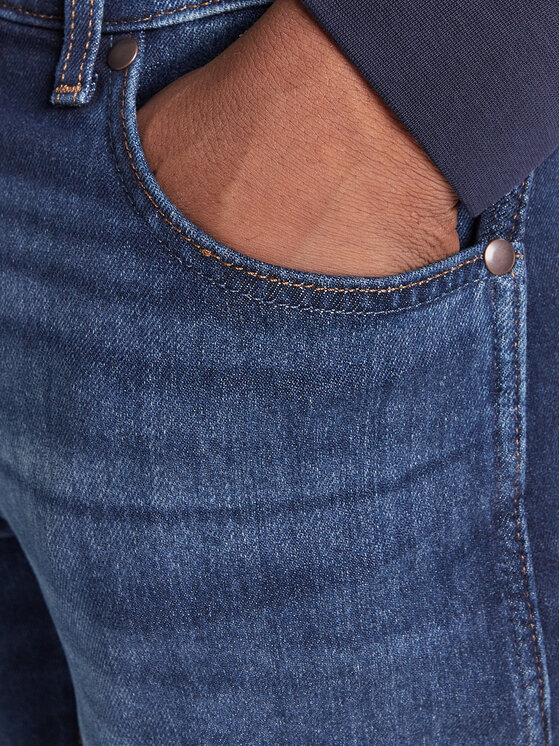 Wrangler Wrangler Jeansy Larston 112372934 Tmavomodrá Slim Fit