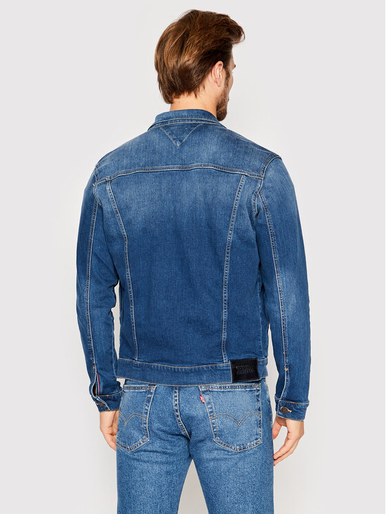 Tommy Jeans Tommy Jeans Jeansová bunda DM0DM10244 Modrá Regular Fit