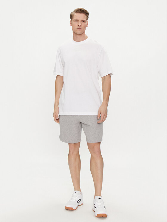 adidas adidas T-shirt IR8364 Bijela Loose Fit