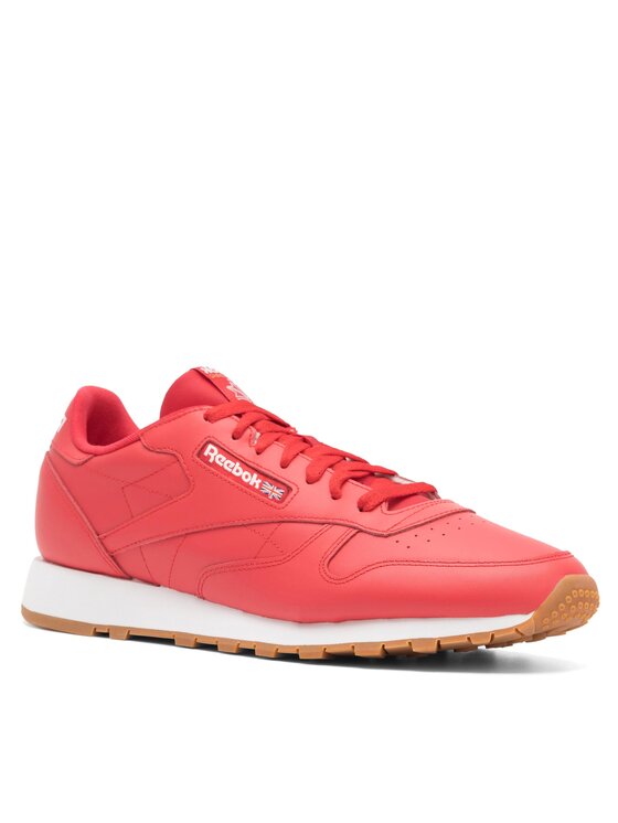 Reebok classics leather rosso clearance