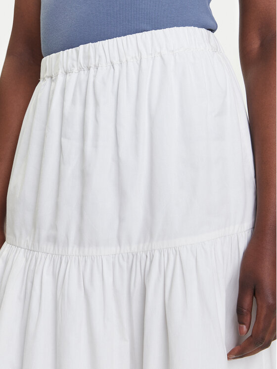 Tommy Jeans Tommy Jeans Спідниця трапеція DW0DW20980 Білий Regular Fit