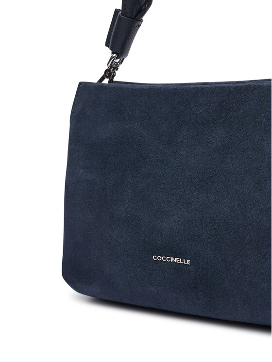 Coccinelle Coccinelle Torebka P6P Boheme Suede Bimaterial E1 P6P 58 01 01 Granatowy