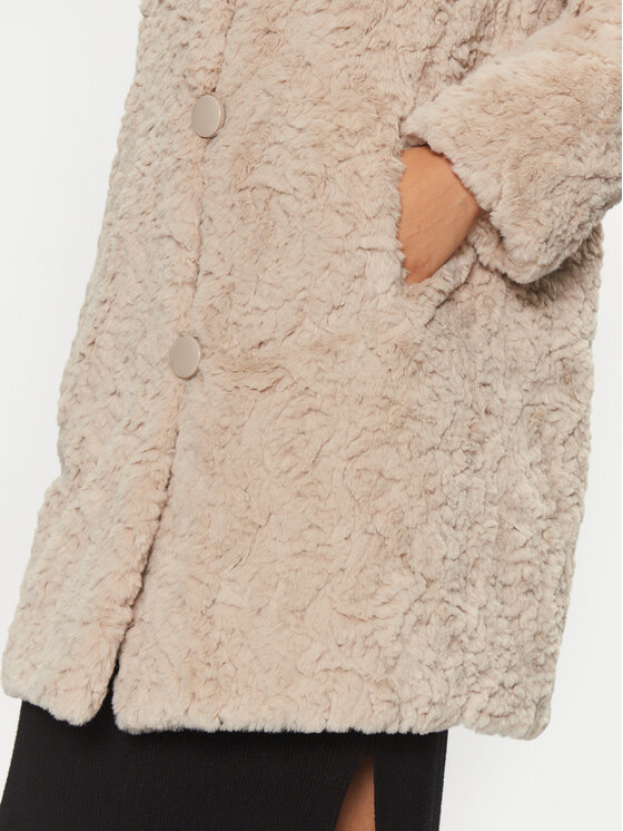 Joseph Ribkoff Joseph Ribkoff Futro 243903 Beżowy Loose Fit