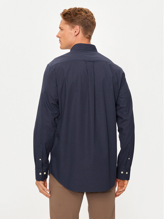 Gant Gant Marškiniai 3240160 Tamsiai mėlyna Regular Fit