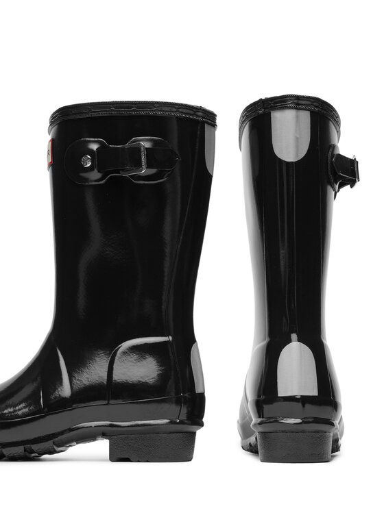 Hunter Hunter Kalosze Orginal Kids Gloss JFT6000RGL Czarny