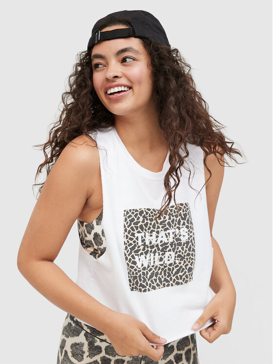 aerie Top 078-2163-1086 Alb Regular Fit