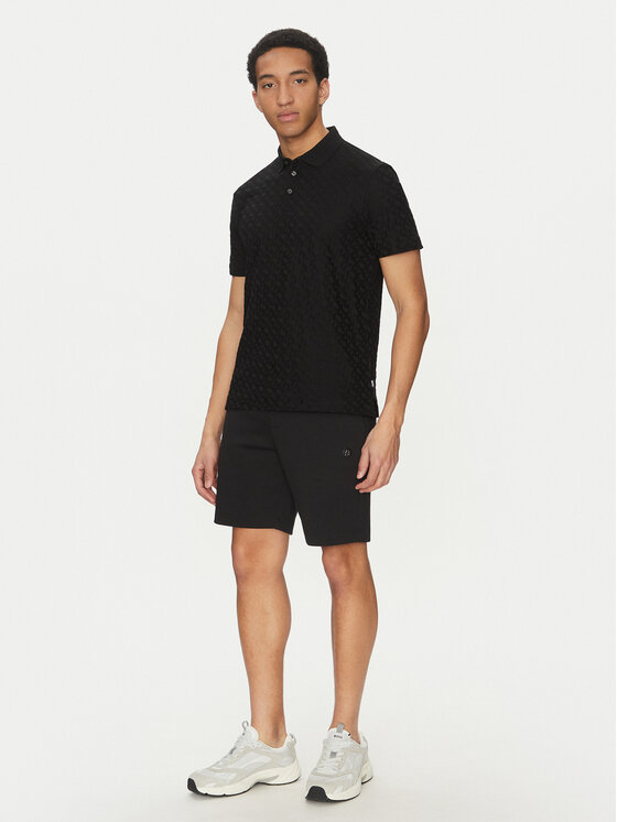 BOSS BOSS Спортивні шорти C-Leoni 50537277 Чорний Regular Fit