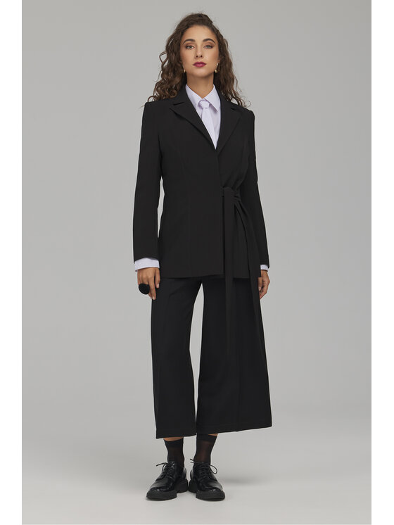 NIFE NIFE Marynarka Z104 Czarny Regular Fit