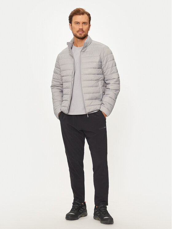 4F 4F Зимно яке 4FWAW24TDJAM483 Сив Regular Fit