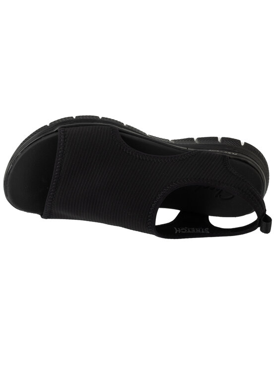 Skechers Skechers Sandały Skechers Flex Appeal 4.0 - Moon Lines Czarny